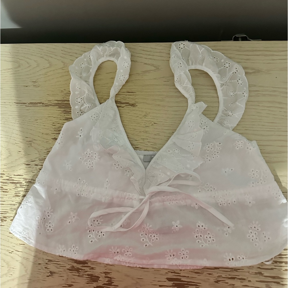 white boutique top